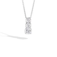 Collana Recarlo Donna in Oro bianco Diamante 0.35 Ct P01TS001 - P01TS001